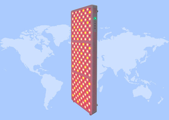 Bom preço Modo de pulso 300pcs LED Full Body Lâmpada de infravermelho Face alvo Painel de terapia de luz vermelha on-line