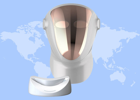 Bom preço Máquina de Beleza Facial e Pescoço com Terapia de Luz LED de Alta Qualidade, Cor Ouro Rosado on-line