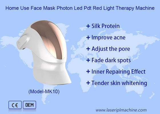Bom preço Máscara Facial de Luz Vermelha LED para Terapia de Fótons, Silicone, para Reafirmação da Pele on-line