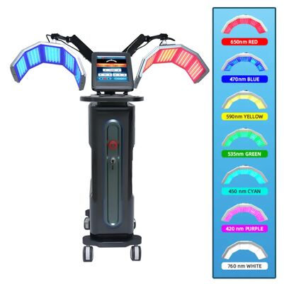 Bom preço Máquina dupla fotodinâmica de clareamento da pele com luz vermelha on-line