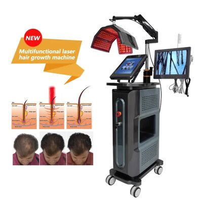 Laser de Diodo Terapia de Baixo Nível Crescimento do Cabelo Tratamento de Perda de Cabelo Crescimento Máquina de Recrescimento de Luz de 650nm