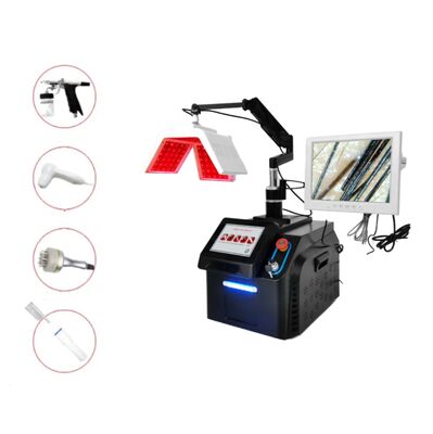 Bom preço 5 em 1 beleza conduzida da queda de cabelo do crescimento do cabelo da máquina da terapia da luz de Pdt anti on-line