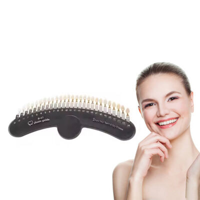 Bom preço Guia de Sombras 3D 27 Cores Dentes Branqueamento Dentes Branqueamento Guia de Sombras gráfico on-line