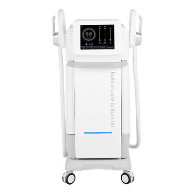 Bom preço 2 manuseio Máquina de escultura HIFEM de alta potência para construir músculos e queimar gordura on-line