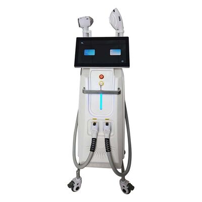 Bom preço Máquina de depilação a laser 2 em 1 Shr Ipl Elight 808 com ligação de tela e manípulo on-line