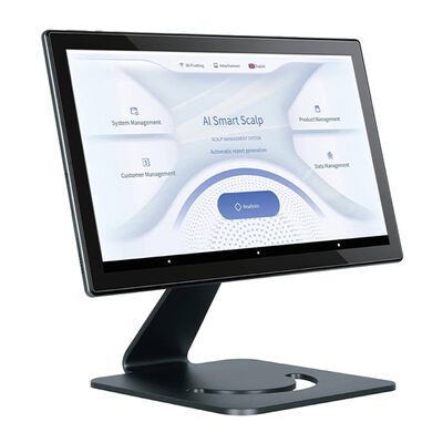 Máquina analisadora de couro cabeludo 50x 200x HD com disparo automático e um toque