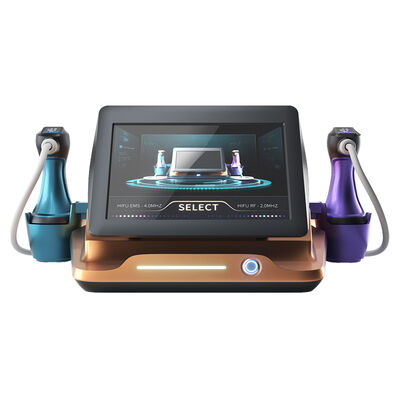 Bom preço 8 cartuchos 10000 tiros Ultra Micro Pulsed Ultrasonic Ems RF 12D Hifu Machine on-line