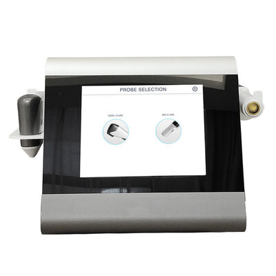 Bom preço Elevação da pele Aprietação facial Anti-envelhecimento 2 em 1 máquina Hifu gelo on-line