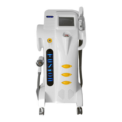 Bom preço o laser IPL do yag do nd de 4in1 Mulfifunction RF OPTA a máquina indolor profissional da remoção do cabelo do laser de SHR on-line