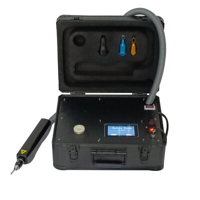 Maleta de remoção de tatuagens a laser de 532nm Mini Q Switch Nd Yag Beauty Machine
