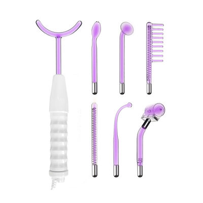 Bom preço Em casa 7 em 1 máquina facial Violet Ray High Frequency Glass Tube da beleza do Abs on-line