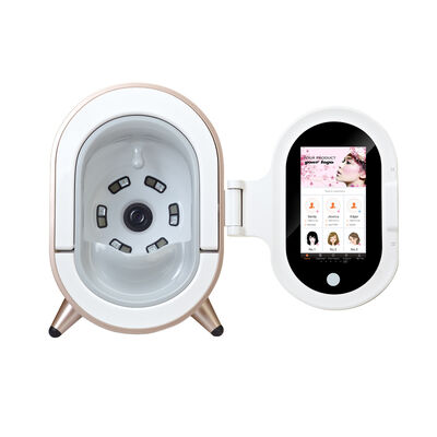 Bom preço Ai portátil 20 milhão espelhos mágicos uv faciais do analisador 3d da pele do varredor on-line