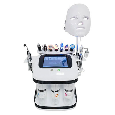 Bom preço 11 em 1 Limpeza facial Lifting de pele Máquina de Microdermabrasia Rf Hydro para esfoliação Limpeza profunda on-line