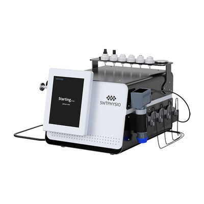 4 em 1 alívio da dor pós-parto, reparo 448KHz CET RET vácuo EMS máquina de terapia por ondas de choque