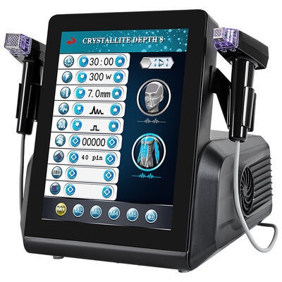 Máquina de microneedling de radiofrequência portátil para apressar a pele