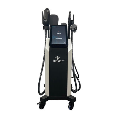 HIEMT 5Handle Magnetic PEF RF Face Machine Dual System Body Firming Slimming Machine Máquina de emagrecimento do corpo