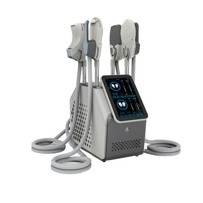 Não invasivo 4 alças Hi Emt Body Slimming Fat Burner Rf Ems Máquina de escultura muscular