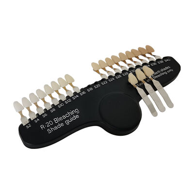 Bom preço Os dentes dentais da porcelana 3d da clínica protegem o guia para os dentes amarelos genéticos on-line