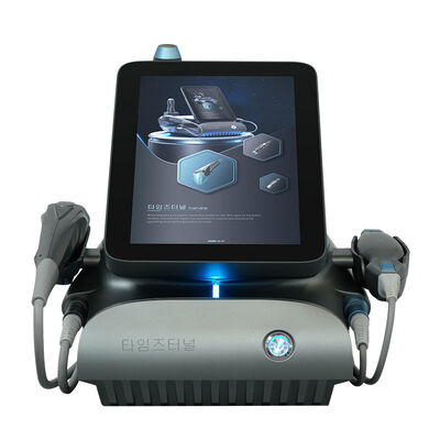 Bom preço Máquina UItralift RF HIFU com 3 alças e 15 cartuchos para lifting facial e redução de estrias on-line