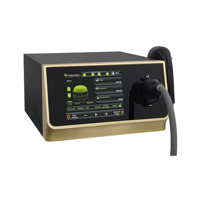 Bom preço Dispositivo de terapia por ondas de choque com foco profundo para alívio da dor nas articulações musculares e penetração profunda de 100 mm on-line