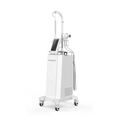 Máquina de Escultura Corporal RF com Vibração EMS, Luz Vermelha e Rolo 360