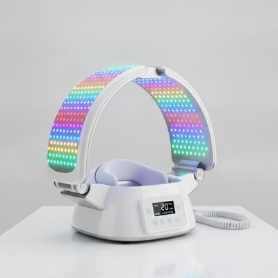 Bom preço Anti-envelhecimento Recrescimento do cabelo 273pcs 7 Color Duplo PDT Led Light Therapy Machine On-line