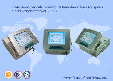Laser vascular do diodo da máquina 980nm do rejuvenescimento da pele para a remoção de Vessles do sangue da aranha
