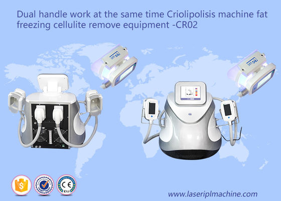 Bom preço Dual as máquinas de congelação gordas CR02 110v/220v da perda de peso das celulites do punho on-line