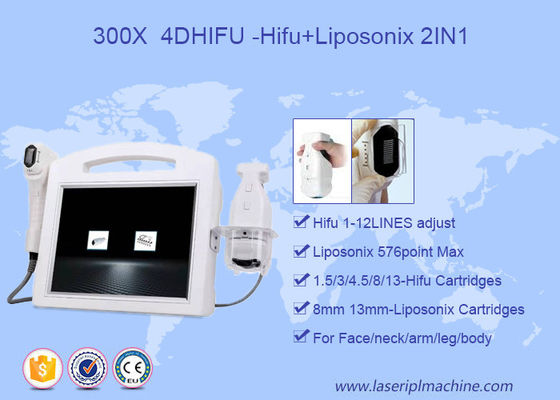Bom preço 2 em 1 alta intensidade da máquina da face lift 3D HIFU focalizou o ultrassom 110V - tensão 220V on-line