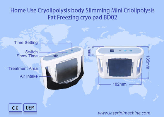 Bom preço Emagrecimento do corpo da máquina portátil do emagrecimento de Cryolipolysis mini que esculpe o dispositivo gordo da perda on-line