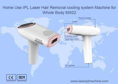 Gelo que refrigera o uso 3 da casa da remoção do cabelo do ipl em lâmpadas variáveis de 1 dispositivo