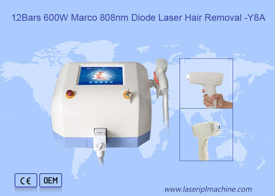 Bom preço Máquina portátil da remoção do cabelo do laser do diodo 808nm para a remoção permanente do cabelo on-line