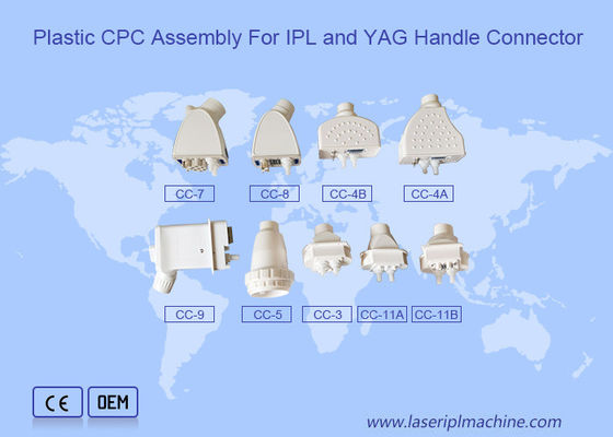 Bom preço Conector Quadrado 900W Clinica Plástico CPC Yag Laser IPL Manuseio on-line