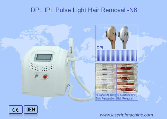 máquina da beleza do IPL da remoção do cabelo de 10ms 50J/Cm2 1000W