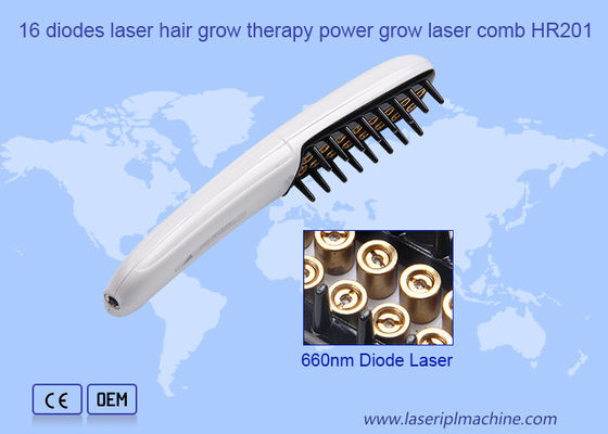 Bom preço Crescimento 660nm do cabelo do laser do pente do tratamento da queda de cabelo do diodo on-line