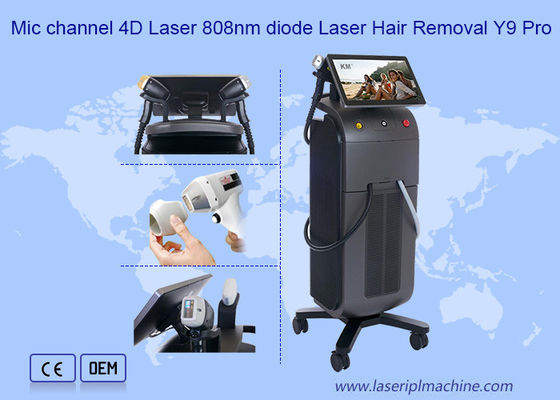máquina da remoção do cabelo do laser do diodo 1600w 808