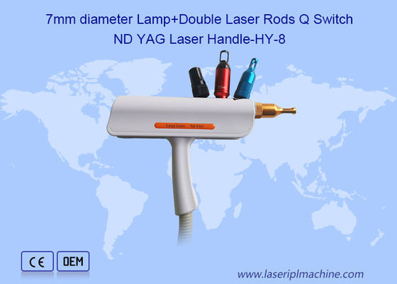 Bom preço laser Handpiece do laser Rod Handheld Tattoo Removal Nd Yag do diâmetro de 7mm on-line
