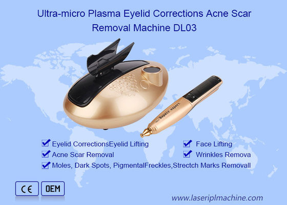 Máquina ultra micro da remoção de Pen Eyelids Corrections Acne Scar do plasma
