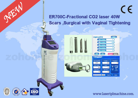 Bom preço Resurfacing fracionário da pele da máquina do cortador do laser do RF do tubo do metal 10600nm on-line