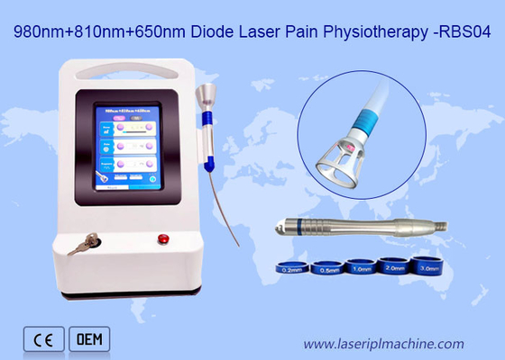 Remoção portátil 980nm da veia da aranha do uso da clínica da máquina da remoção do cabelo do laser do diodo do CE